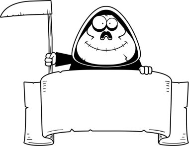 Çizgi film Azrail afiş