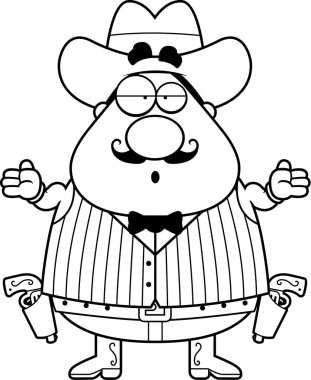 Karışık çizgi film Gunfighter