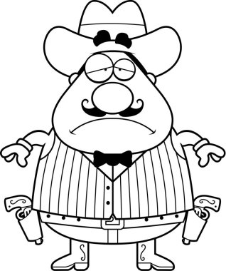 Üzgün çizgi film Gunfighter