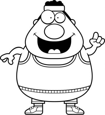 Çizgi film spor salonu fikir