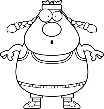 Sürpriz karikatür egzersiz