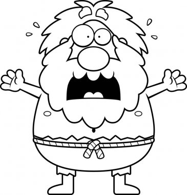 Korkmuş karikatür münzevi