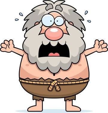 Korkmuş karikatür münzevi