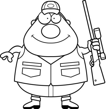 Çizgi film avcı tüfeği