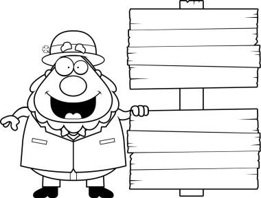 Çizgi film cin işareti