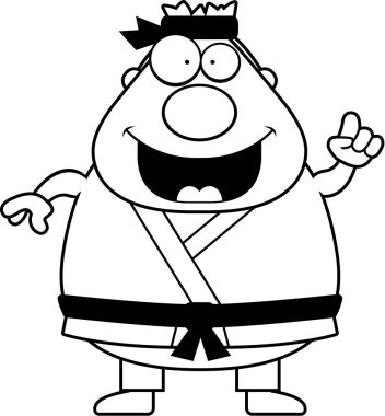 Çizgi film Karate adam fikir