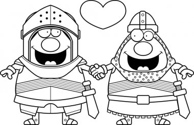 Çizgi film Eşcinsel Knight