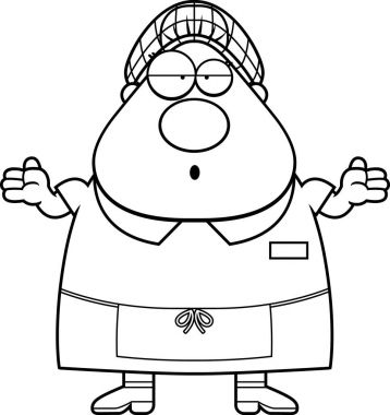 Karışık çizgi film öğle yemeği Bayan