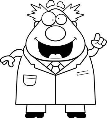 Çizgi film çılgın bilim adamı fikir