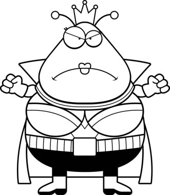 Kızgın çizgi film Marslı Kraliçe