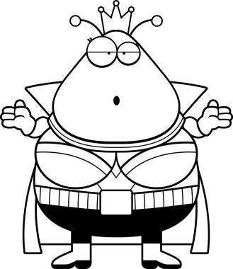 Karışık çizgi film Marslı Kraliçe