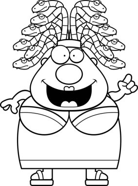 Çizgi film Medusa fikir