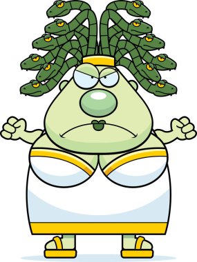 Kızgın çizgi film Medusa