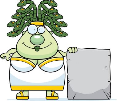 Çizgi film Medusa işareti