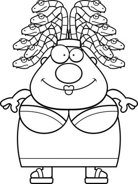 Mutlu çizgi film Medusa