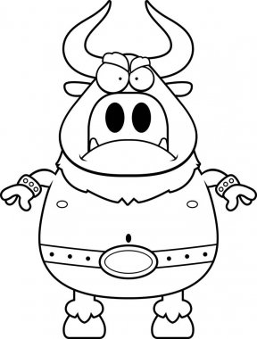 Kızgın çizgi film Minotaur