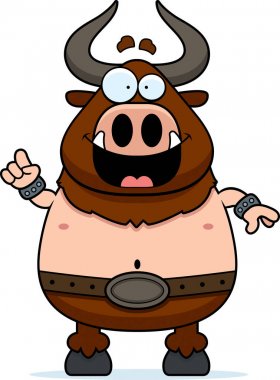 Çizgi film Minotaur fikir