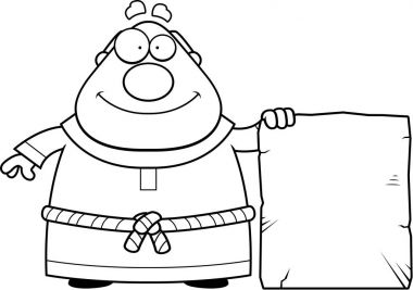 Çizgi film Monk Tablet