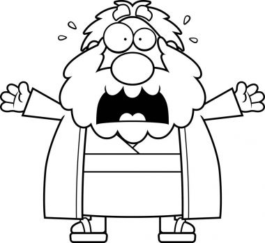 Korkmuş karikatür Musa