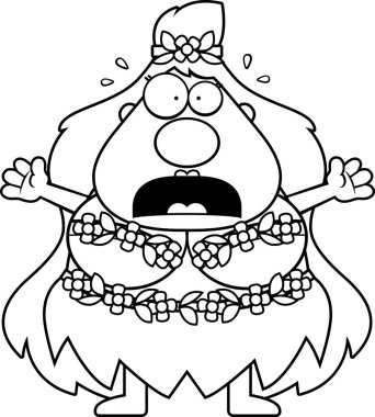 Korkmuş karikatür tabiat