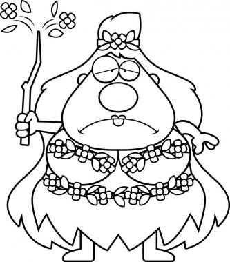 Üzgün çizgi film tabiat