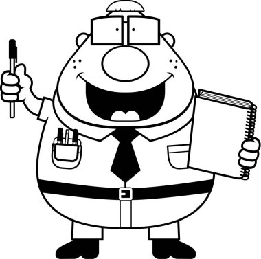 Çizgi film Nerd defter