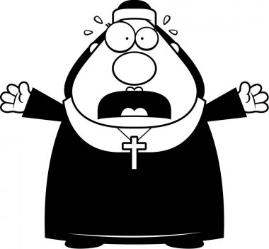 Korkmuş çizgi film Rahibe