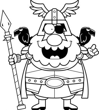 Çizgi film Odin fikir