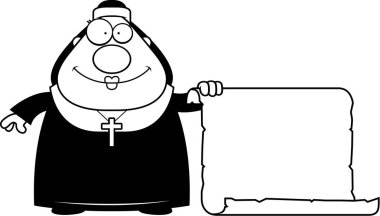 Çizgi film Rahibe işareti