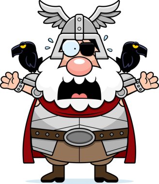 Korkmuş çizgi film Odin