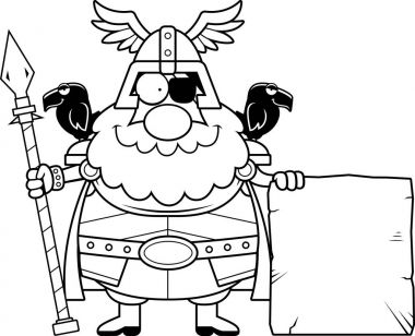 Çizgi film Odin işareti