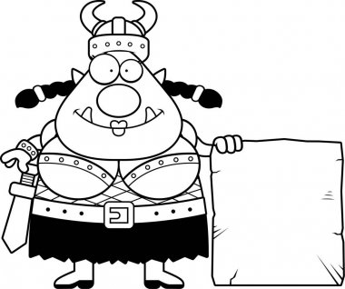 Çizgi film Orc taş