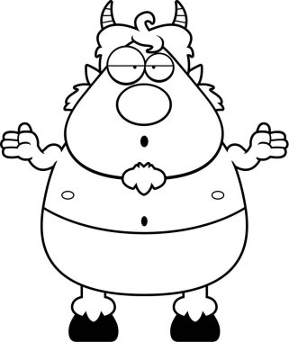 Karışık çizgi film Satyr