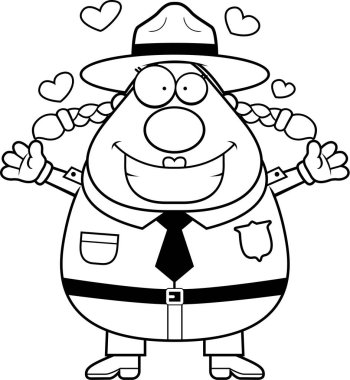 Park Ranger kucaklama