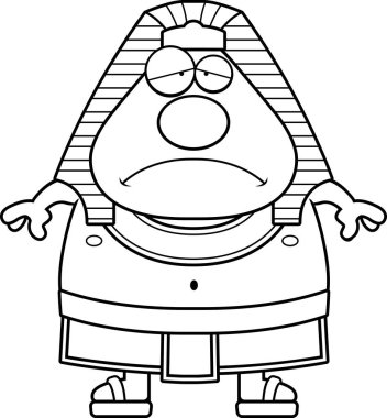 Üzgün çizgi film Mısır firavunu