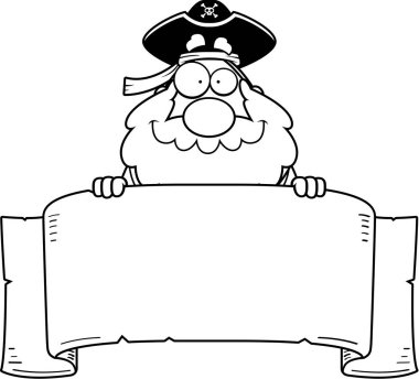 Çizgi film korsan afiş