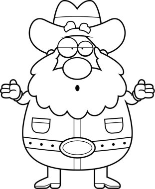 Çizgi film madenci karışık