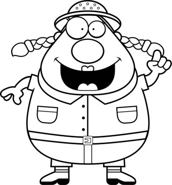 Çizgi film Explorer fikir