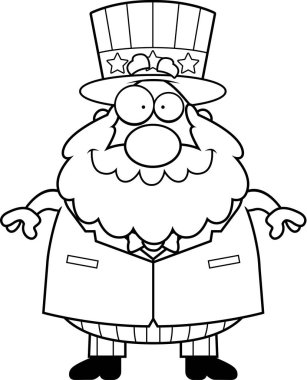 Vatansever adam gülümseyen