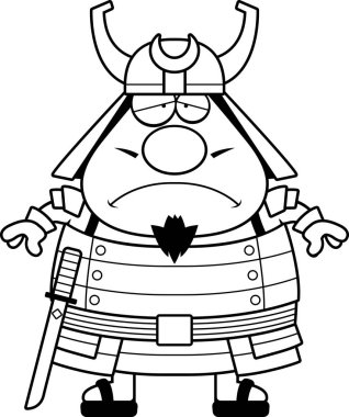 Üzgün çizgi film samuray