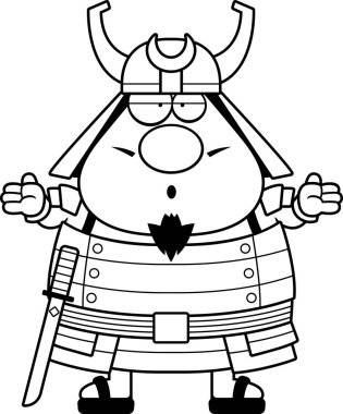 Karışık çizgi film samuray