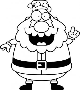 Çizgi film Noel Baba fikir