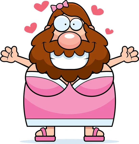 Çizgi hanım sarılmak sakallı