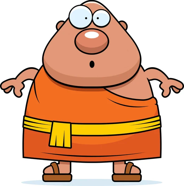 Sürpriz karikatür Budist rahip