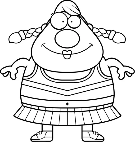 Çizgi film amigo gülümseyen