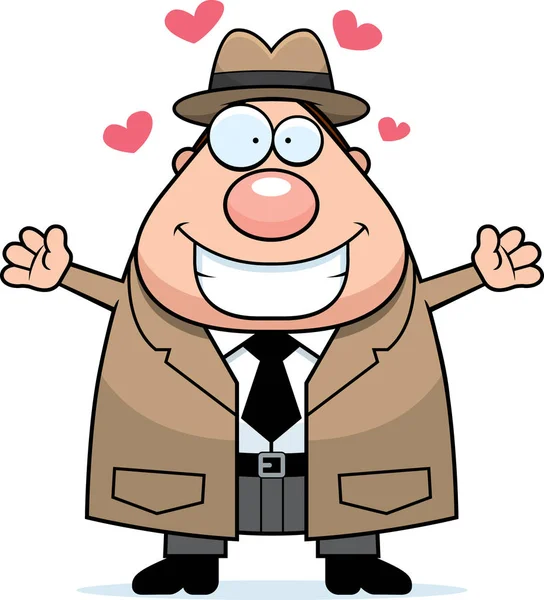 Çizgi film Dedektif kucaklama