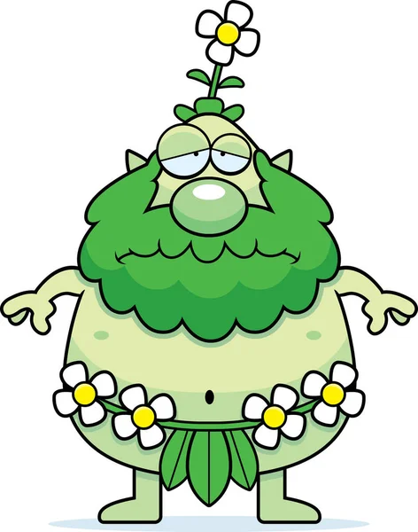 Üzgün çizgi film orman Sprite