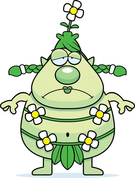 Üzgün çizgi film orman Sprite