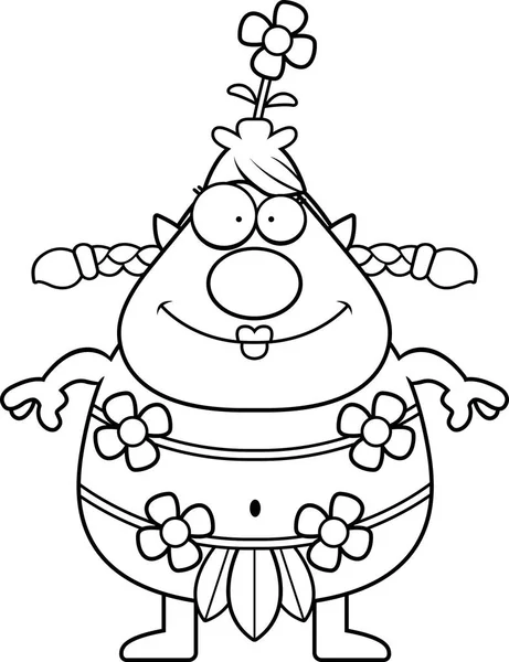 Mutlu karikatür orman Sprite