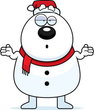 Karışık çizgi film kardan adam Noel Baba